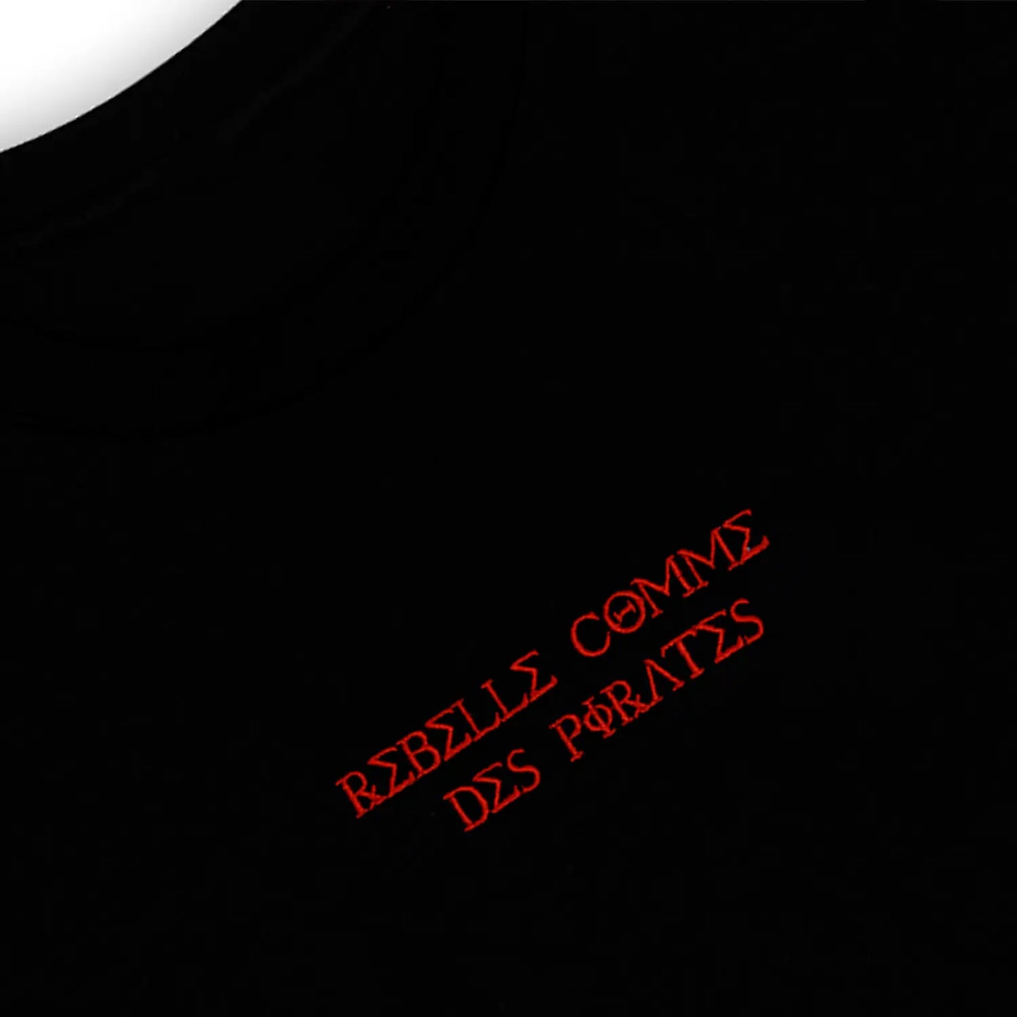 Tee-Shirt Rebelle Comme Des Pirates Noir Rebelle comme des Pirates