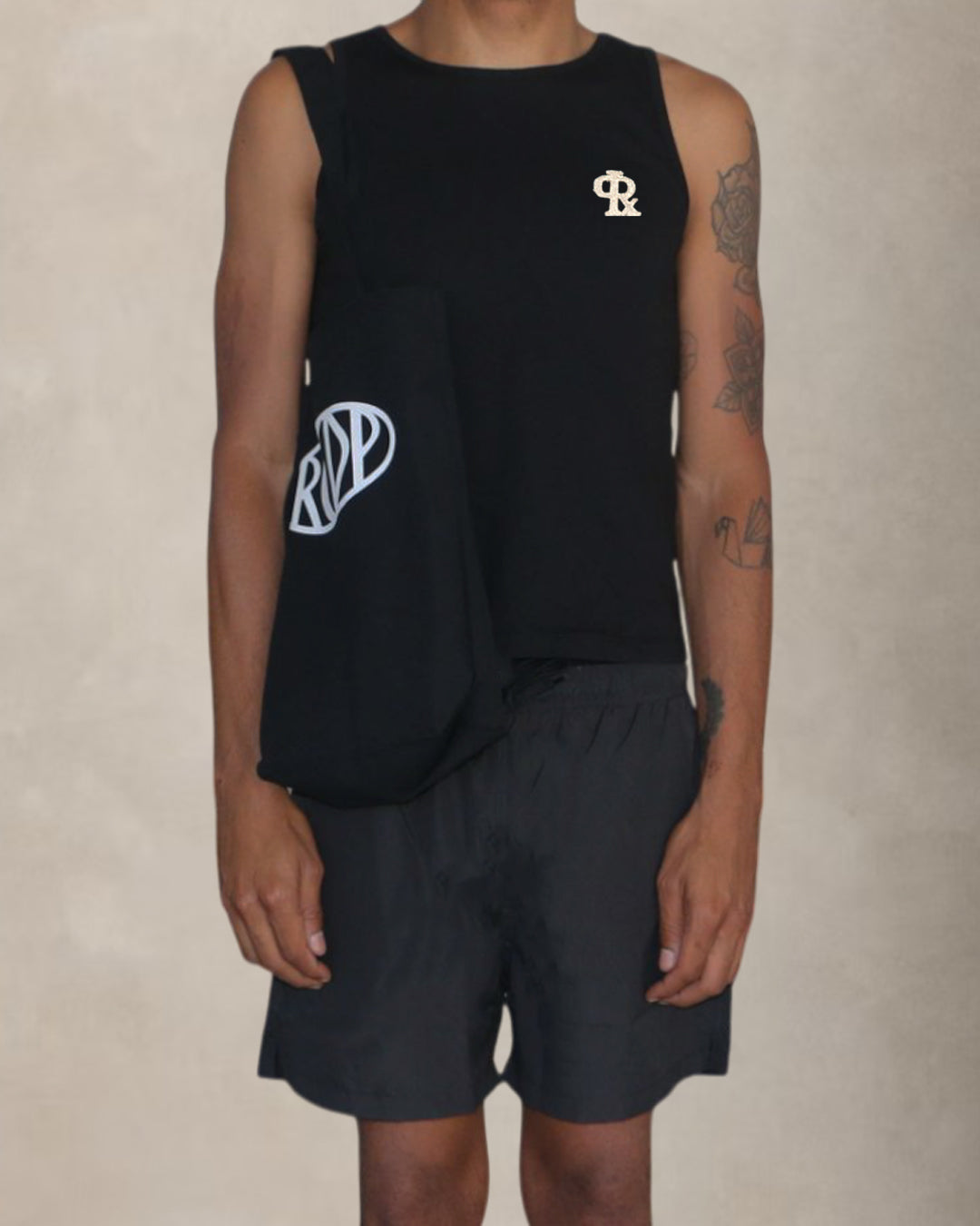 Camiseta sin mangas bordada RCDP para hombre