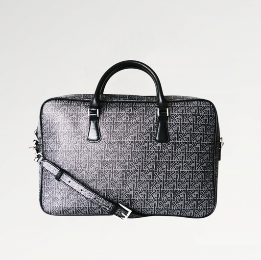 rebelle-mallette-rcdp-leon-porte-document-cuir-vegan-monogramme-chic-homme-bureau-rcdp-noir-gris-chrome-heart