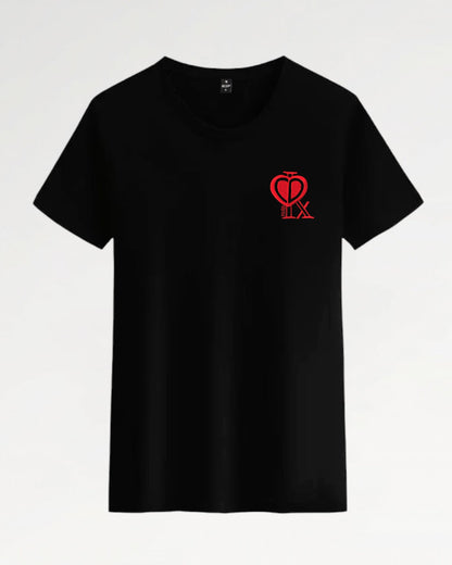 Tee-shirt coeur rouge JLOVE