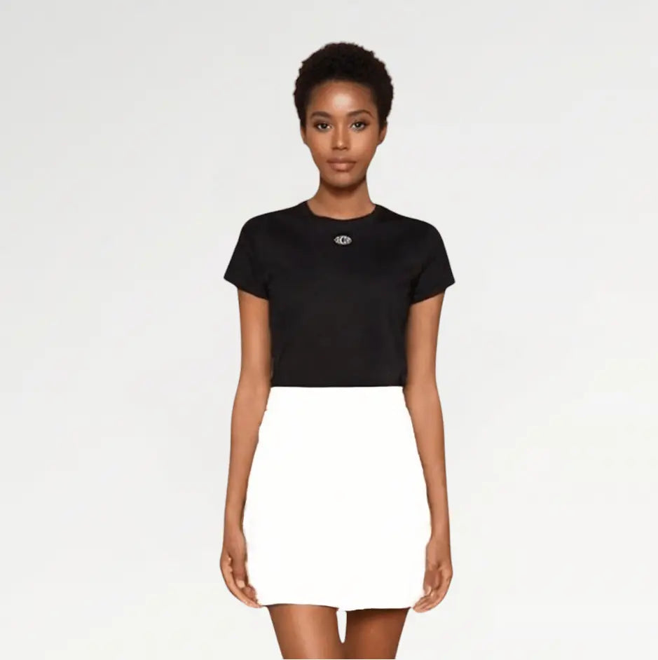 Tee - shirt femme brodé RCDP BUBBLE - RCDP - tee - shirt