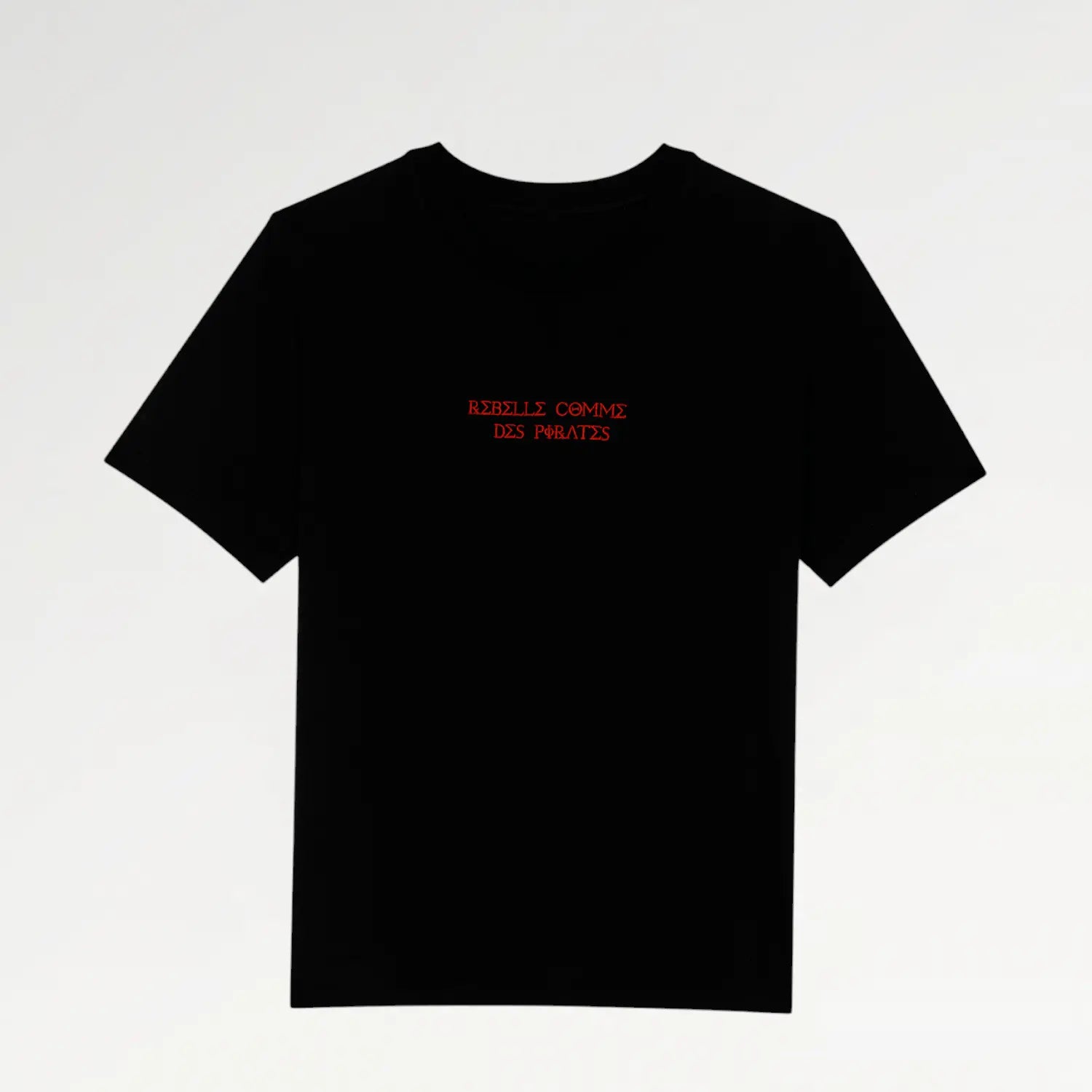 Tee - Shirt Rebelle Comme Des Pirates Noir - RCDP - tee - shirt